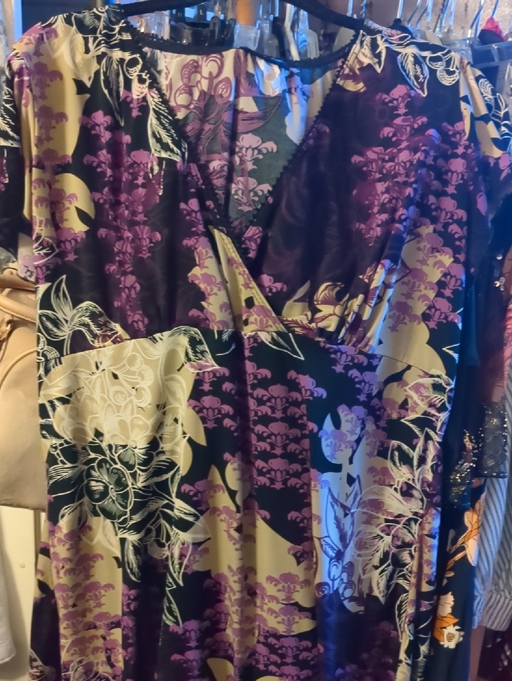 Y2K Flirty V-Neck Floral Print Top